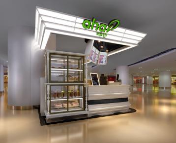 120平米果留仙小吃店裝修