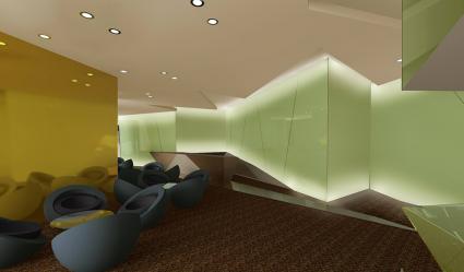 1100平米天津弘澤梅江會(huì)所裝修設(shè)計(jì)